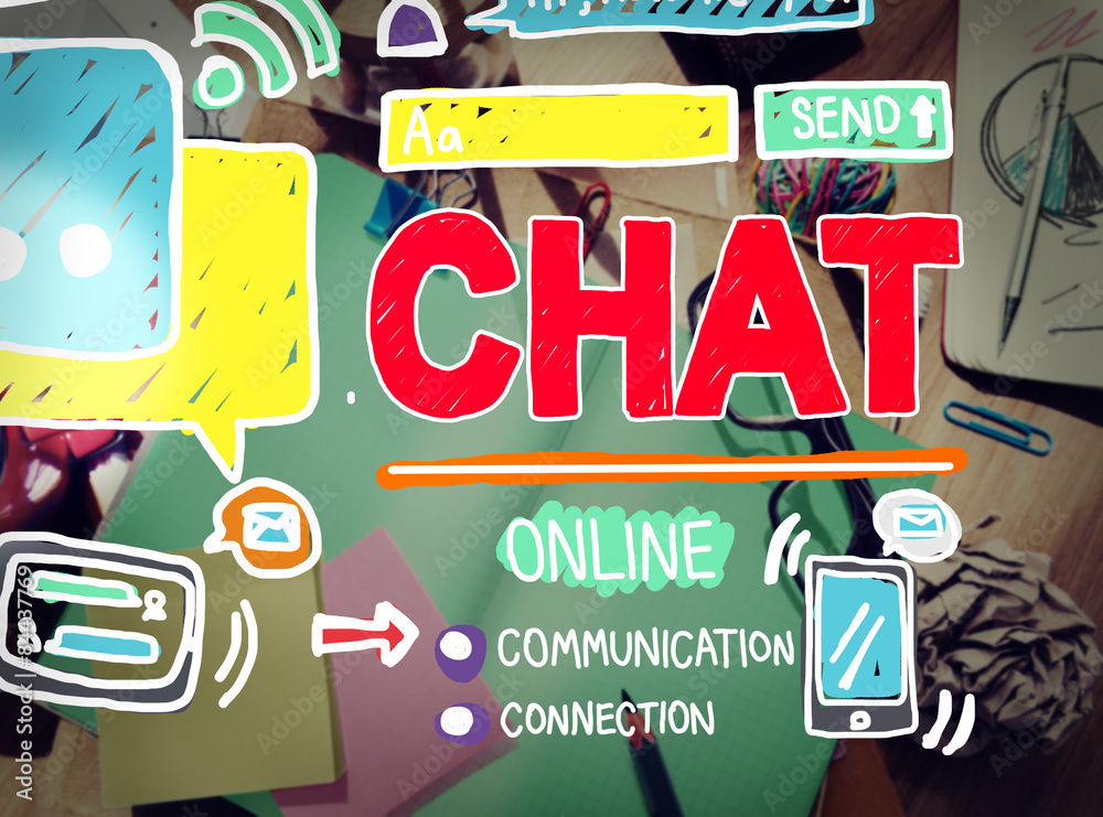 Chat Chatting Communication Social Media Internet Concept