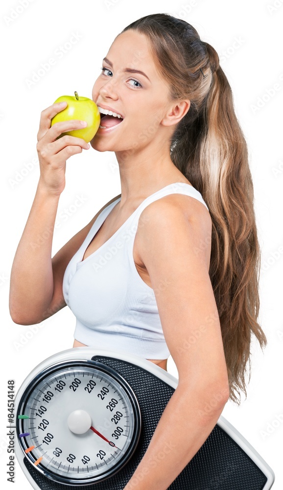 节食，女性，锻炼。