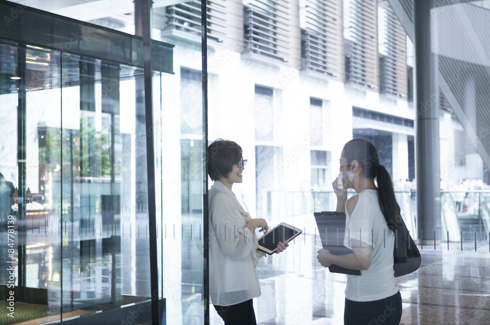 Women who are working in the city