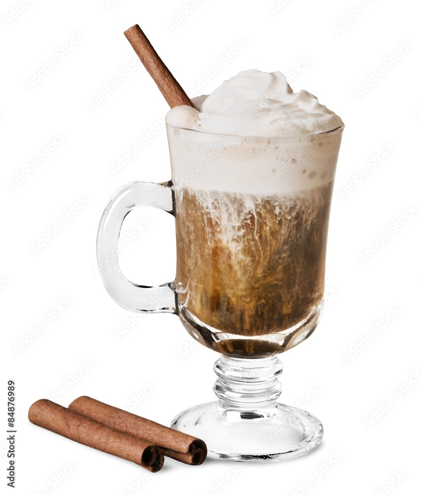 Coffee, Coffee Liqueur, Cream.