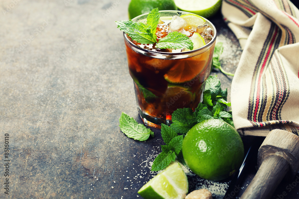 Fresh mojito drink