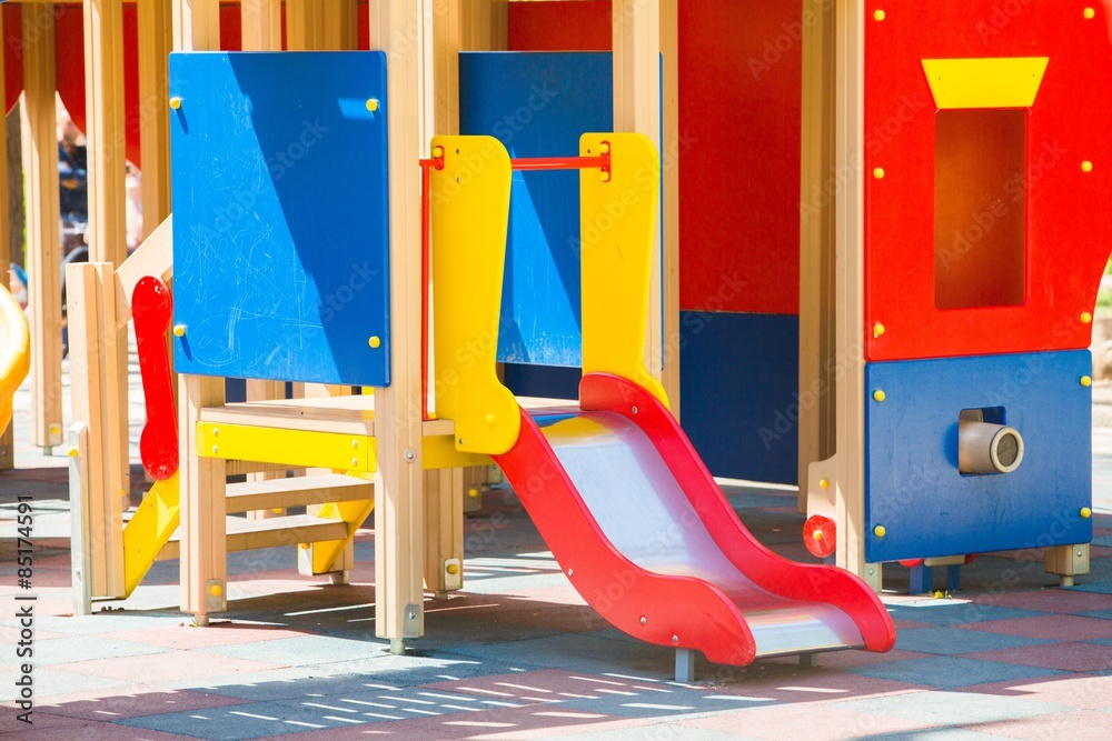 Playground, outdoor, park.