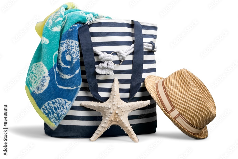 Summer, beach, bag.