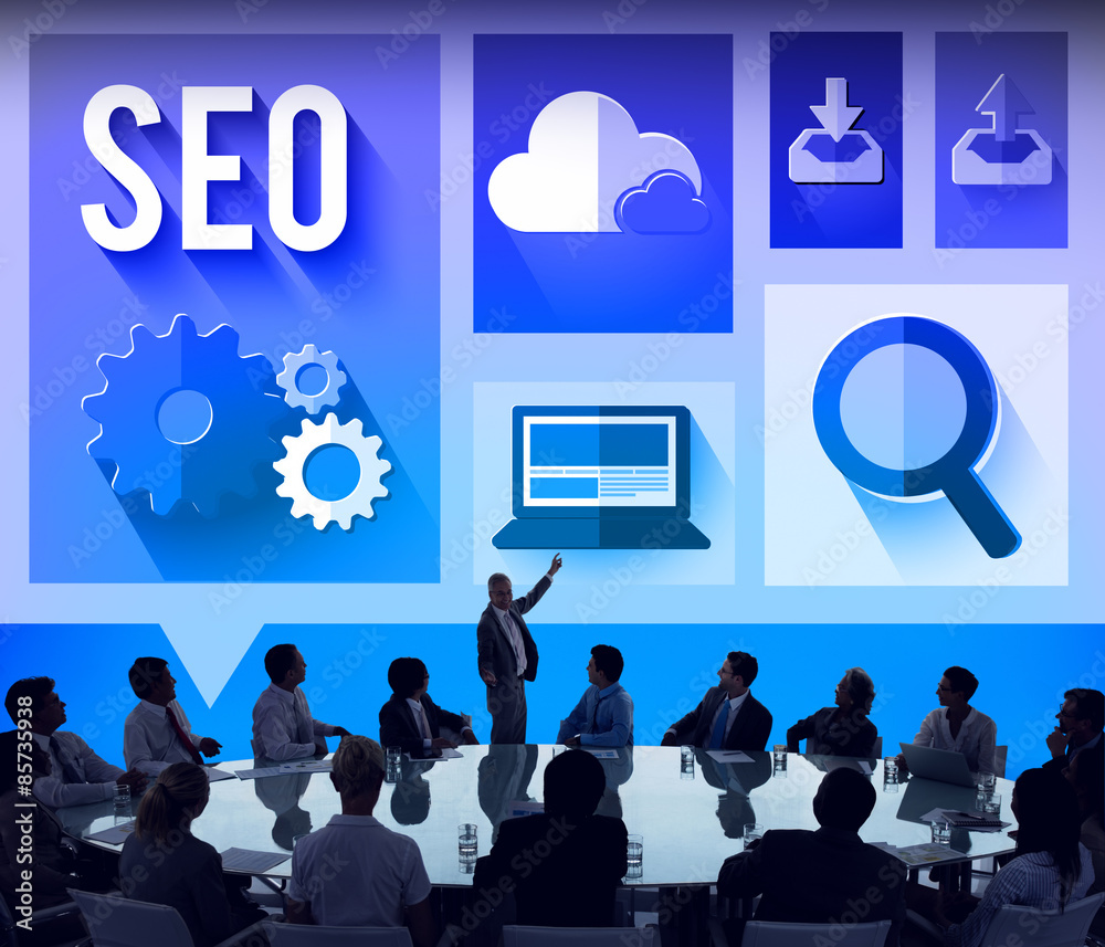 SEO Internet Online Optimization Search Technology Concept