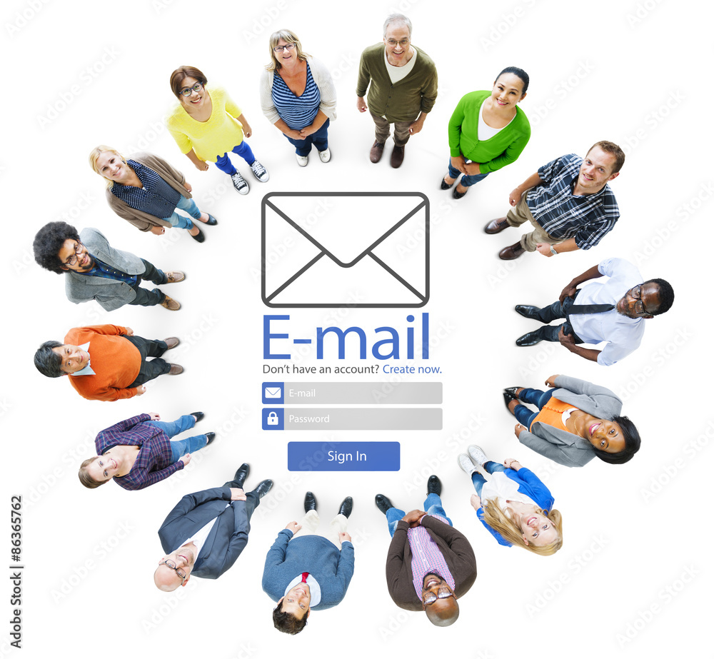 Email Online Messaging Social Media Internet Concept