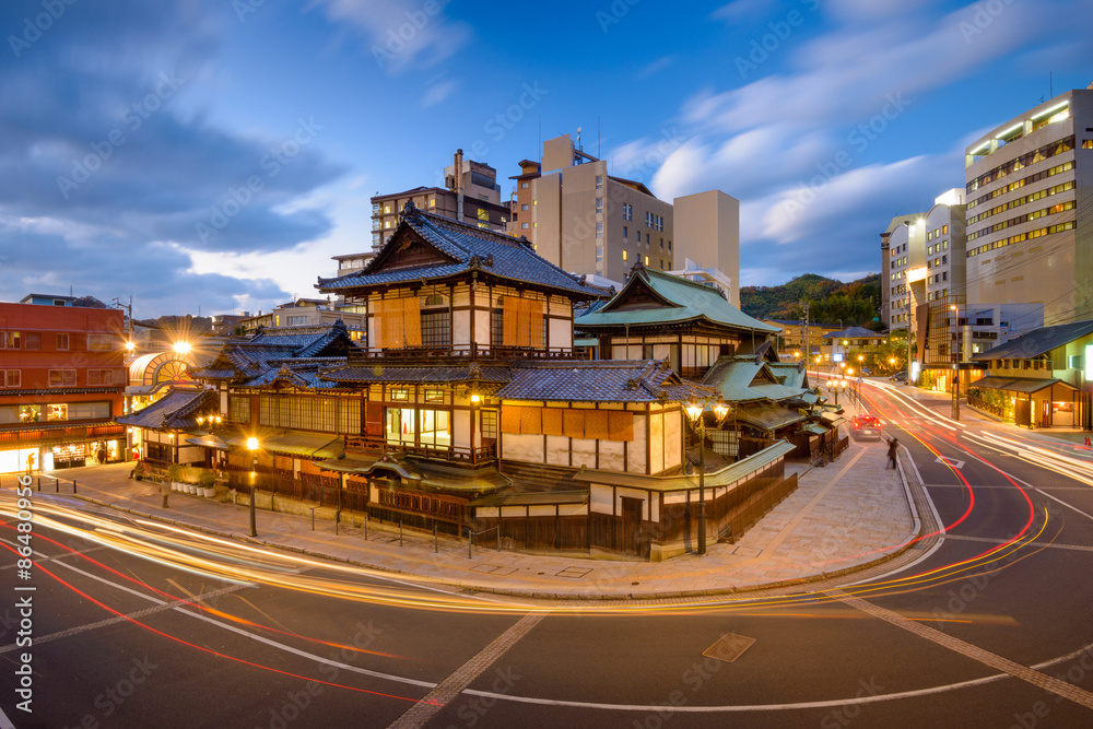 松山日本城市景观