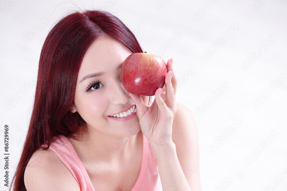 Health girl show Apple