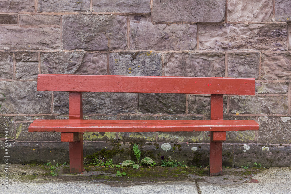 古いベンチ Classic bench