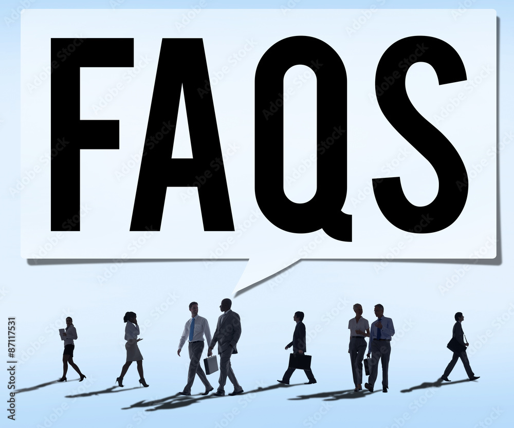 Frequently Asked Questions Faq Feedback Information Concept