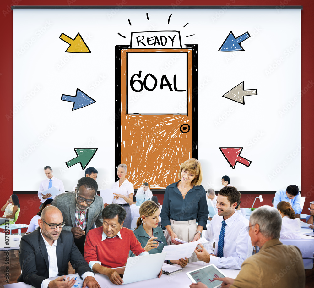 Goal Expectations Aim Opportunity Success Concept