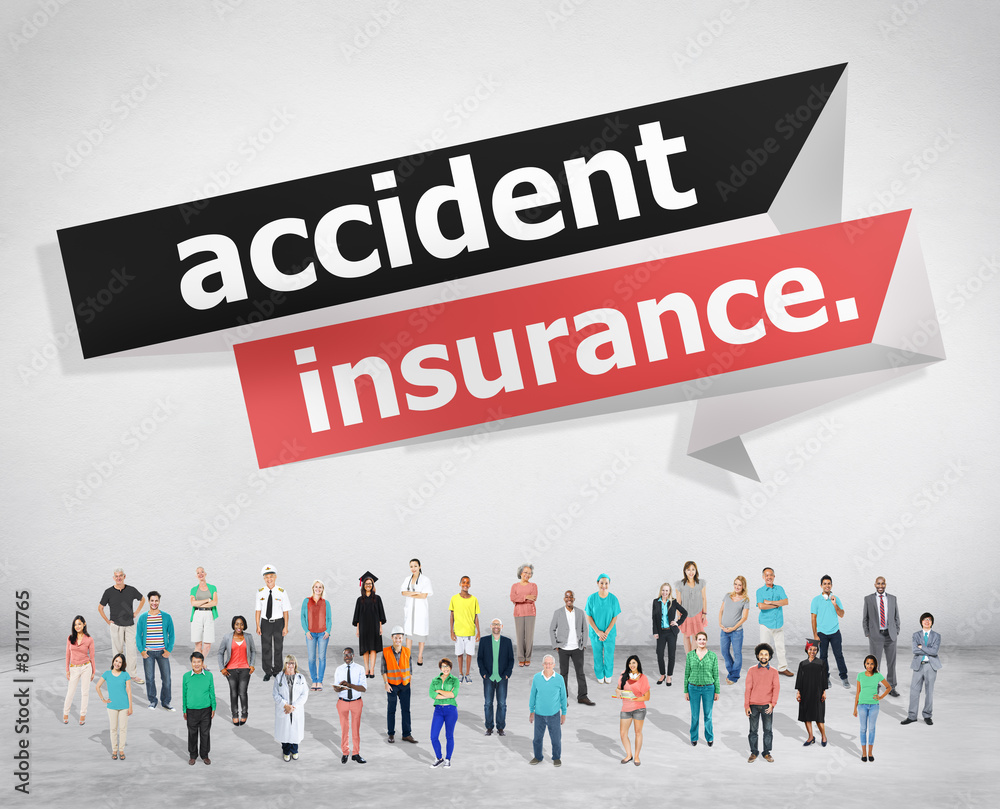 Accident Insurance Protection Damage Safety Concept