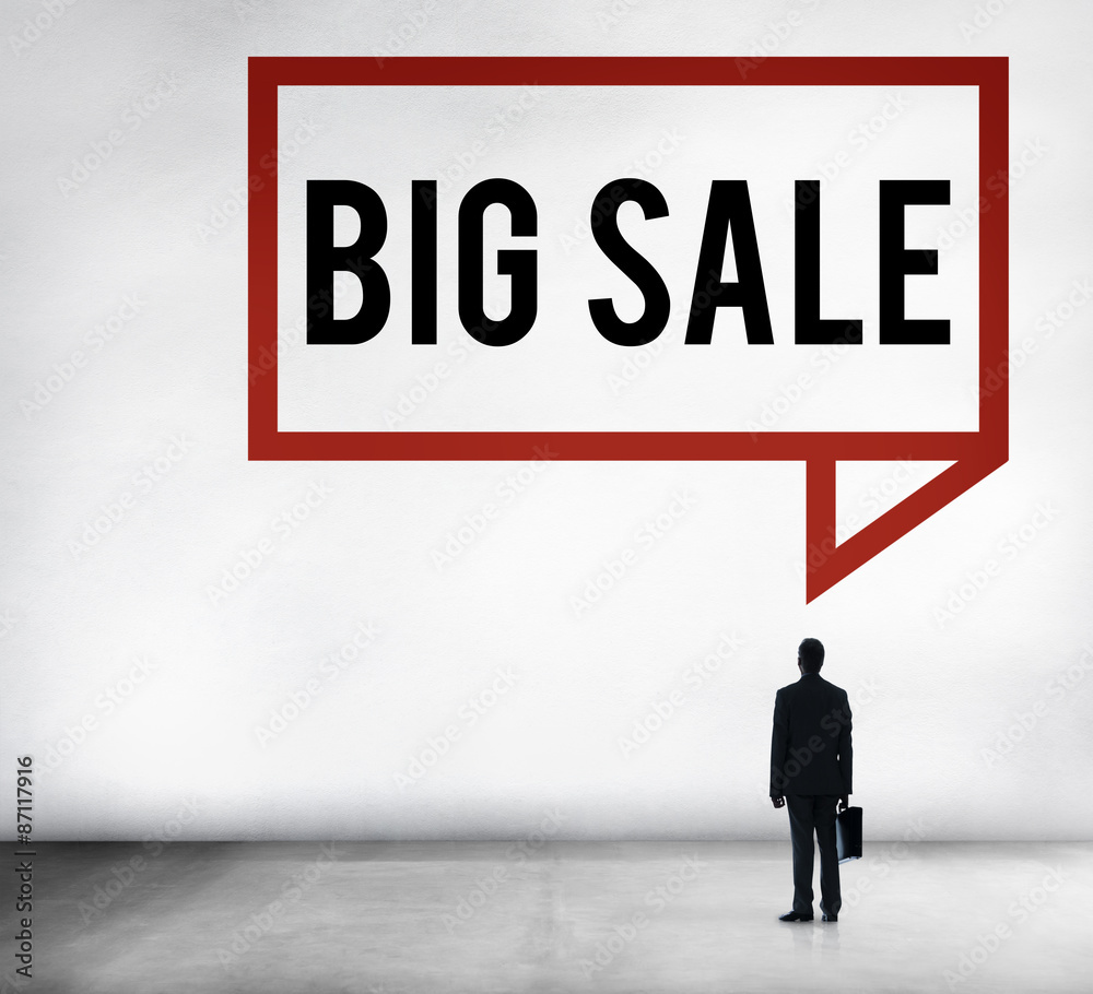 Big Sale Bonus Buying Cheap Discount Promotion Concept