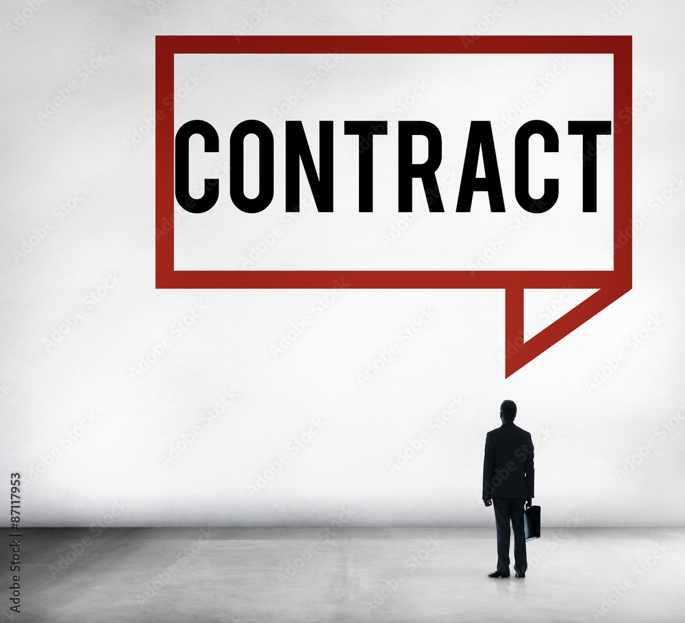 Contract Deal Agreement Negotiation Commitment Concept