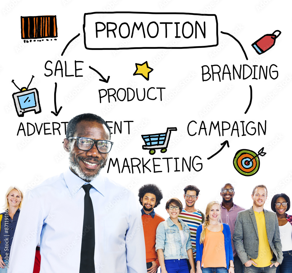 Promotion Advertisement Sale Branding Marketing Concept