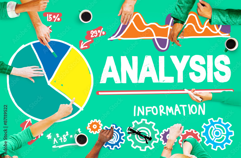 分析分析数据信息统计概念