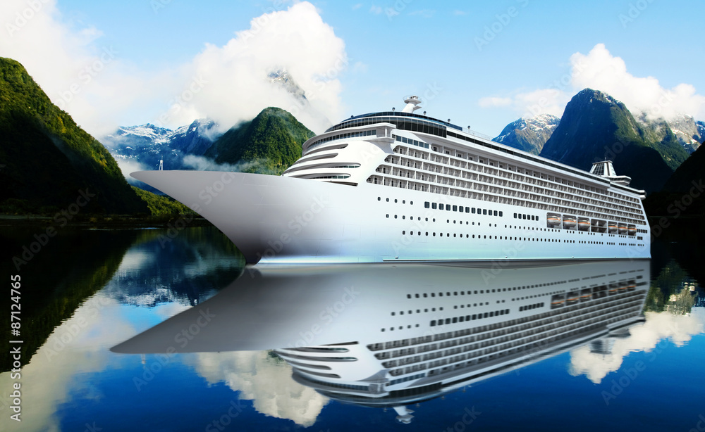 Yacht Cruise Ship Sea Ocean Tropical Scenic Concept