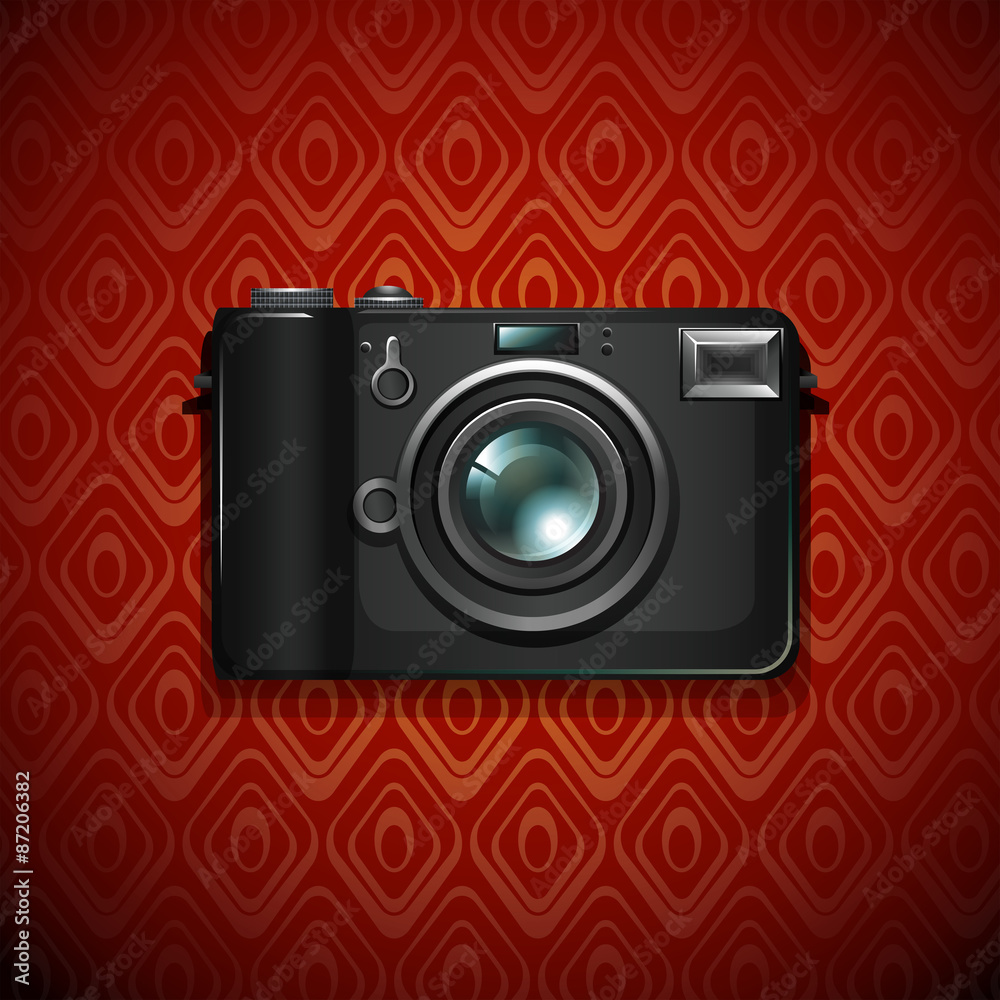 Camera on pattern design