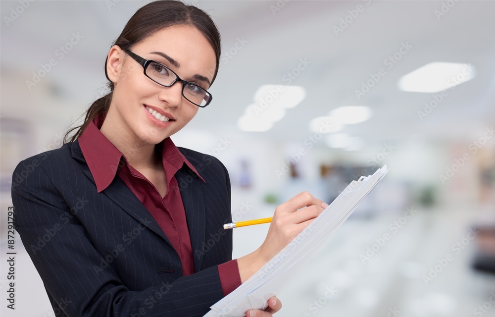 Glasses, Women, Business.