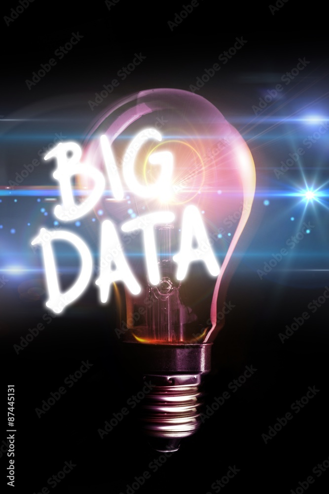 Composite image of big data