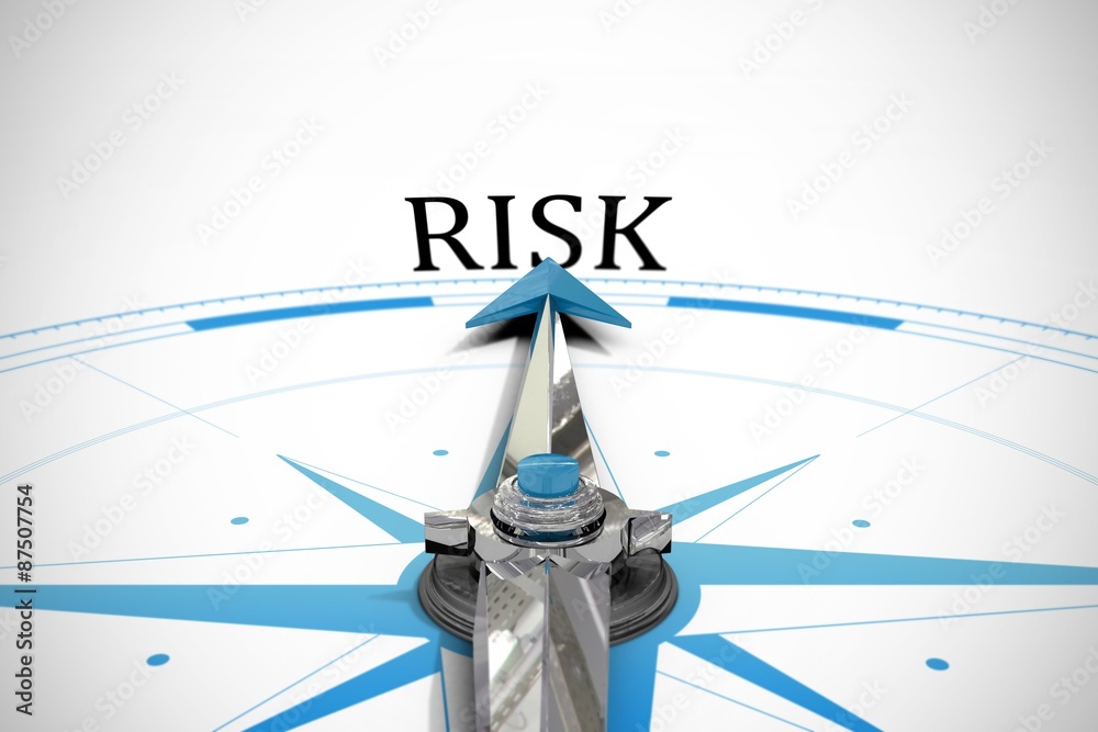 Risk against compass arrow