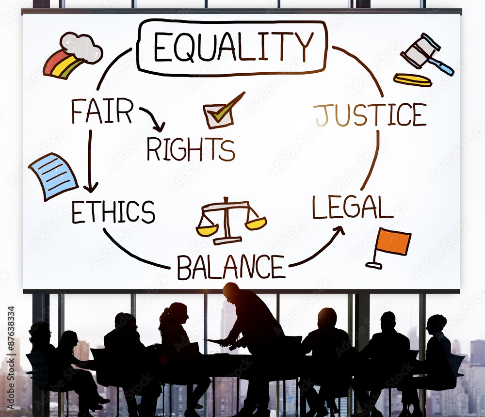 Equality Rights Balance Fair Justice Ethics Concept