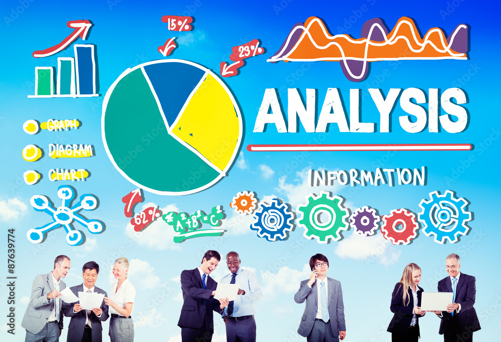 分析分析数据信息统计概念