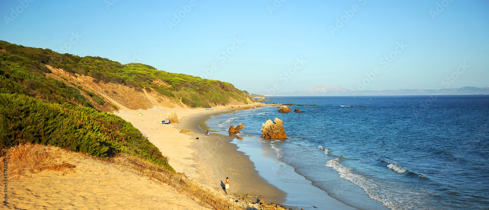 Parque Natural del Estrecho, playas de Tarifa, Andalucía, España