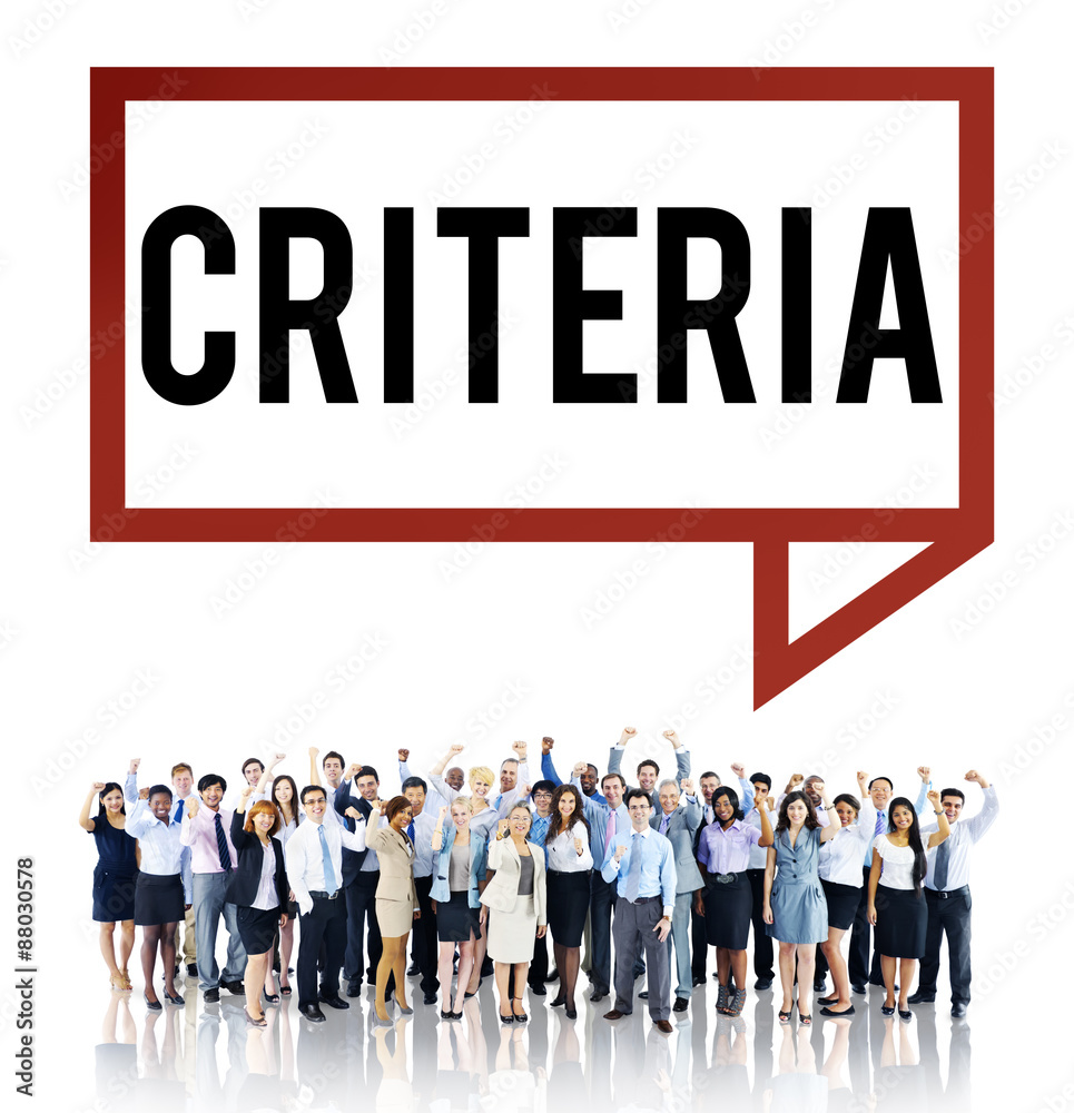 Criteria Controlling Follow Guidelines Conduct Concept