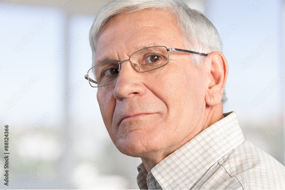 Men, Senior Adult, Smiling.