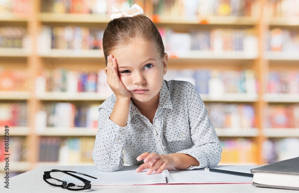 Reading, kid, book.