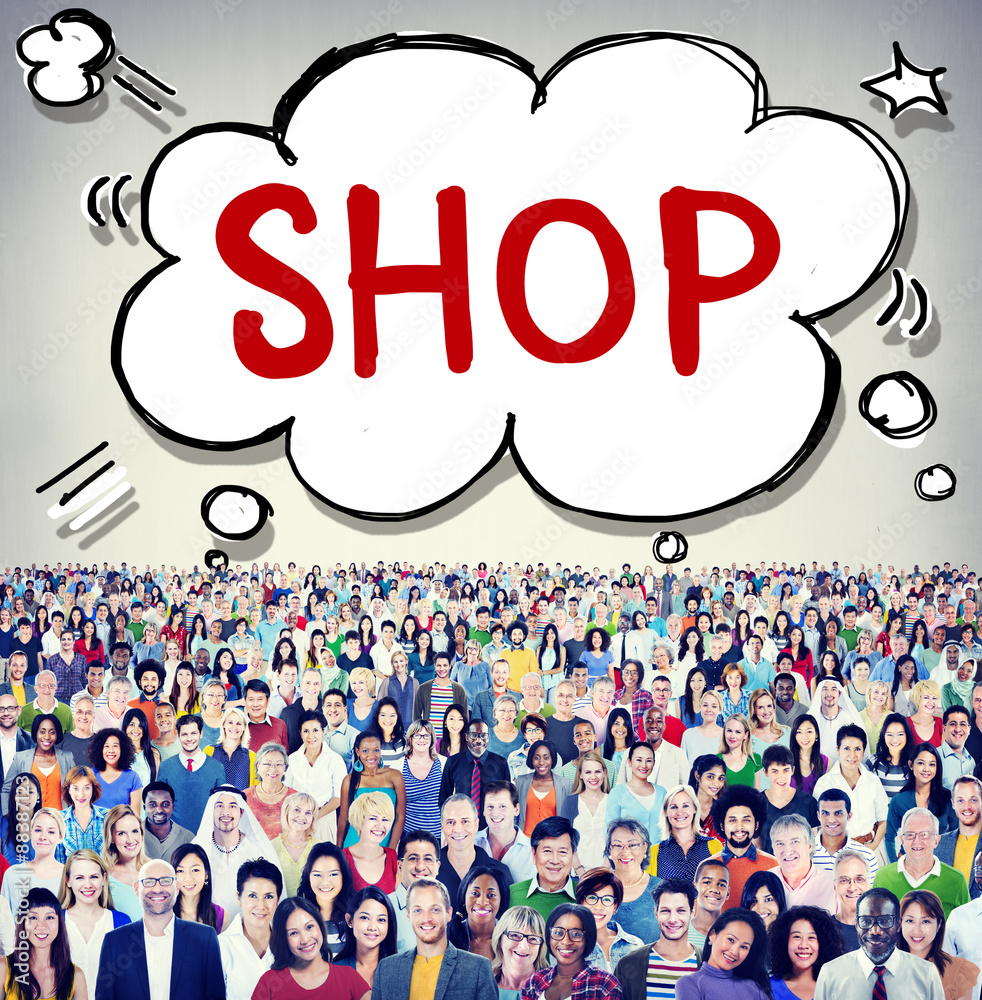 Shop Shopping Commercial Consumer Concept