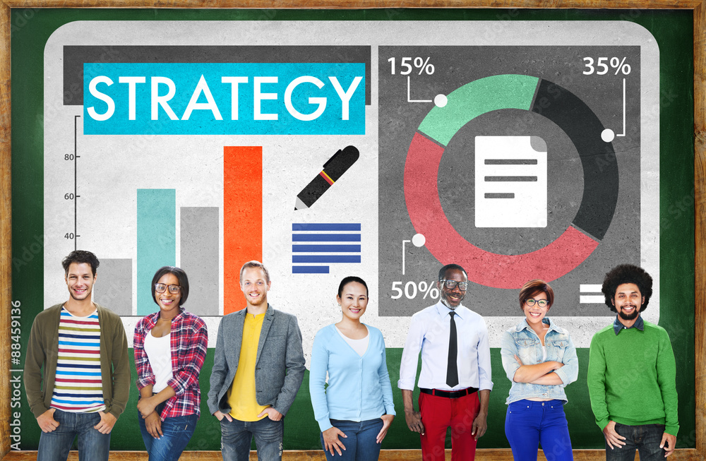 Strategy Chart Planning Vision Information Concept