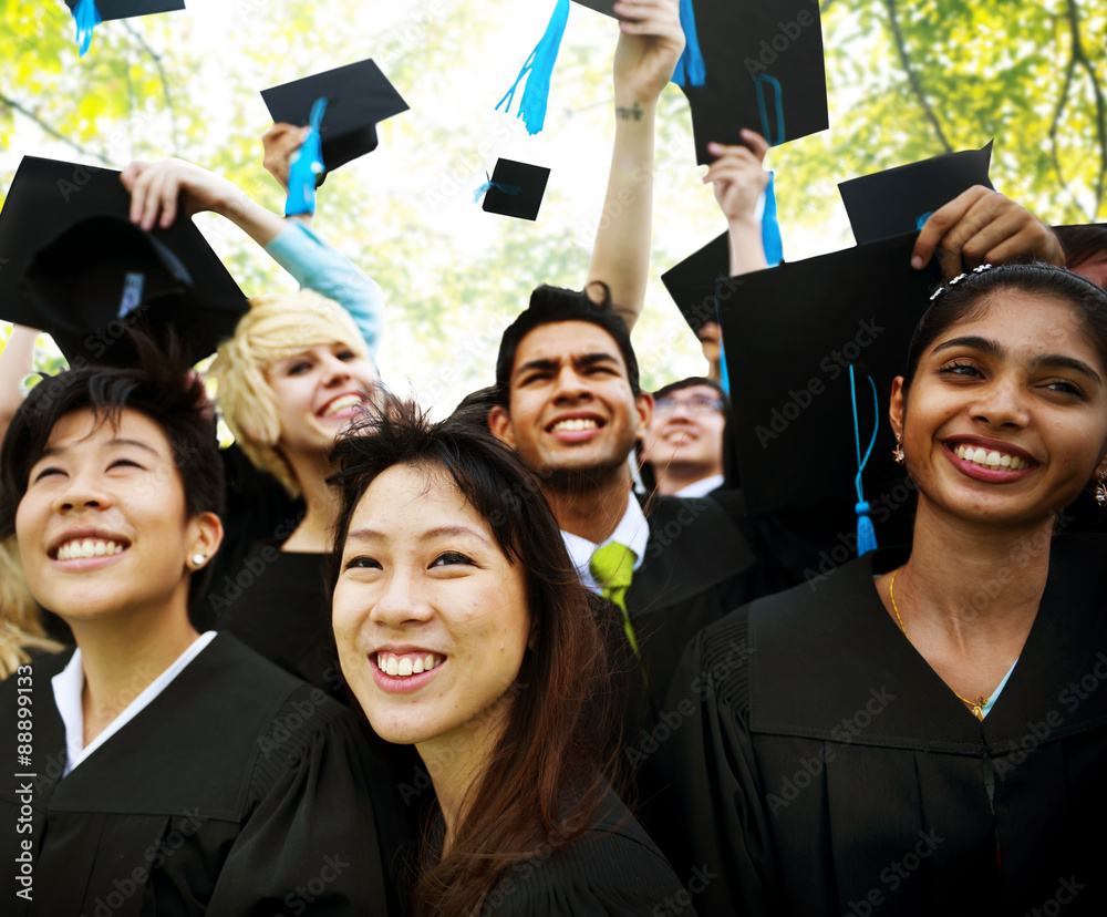 毕业学生毕业典礼大学学位概念