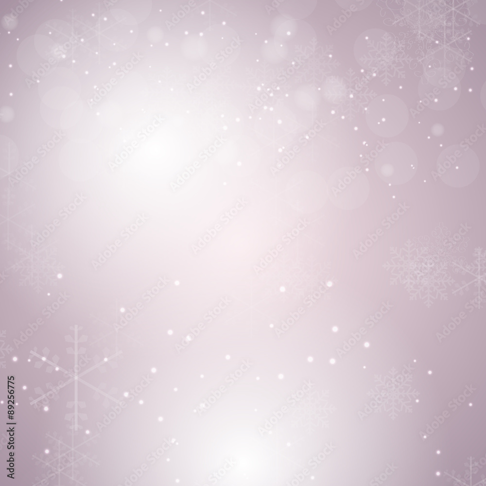 Abstract Beauty Christmas and New Year Background. Vector Illust