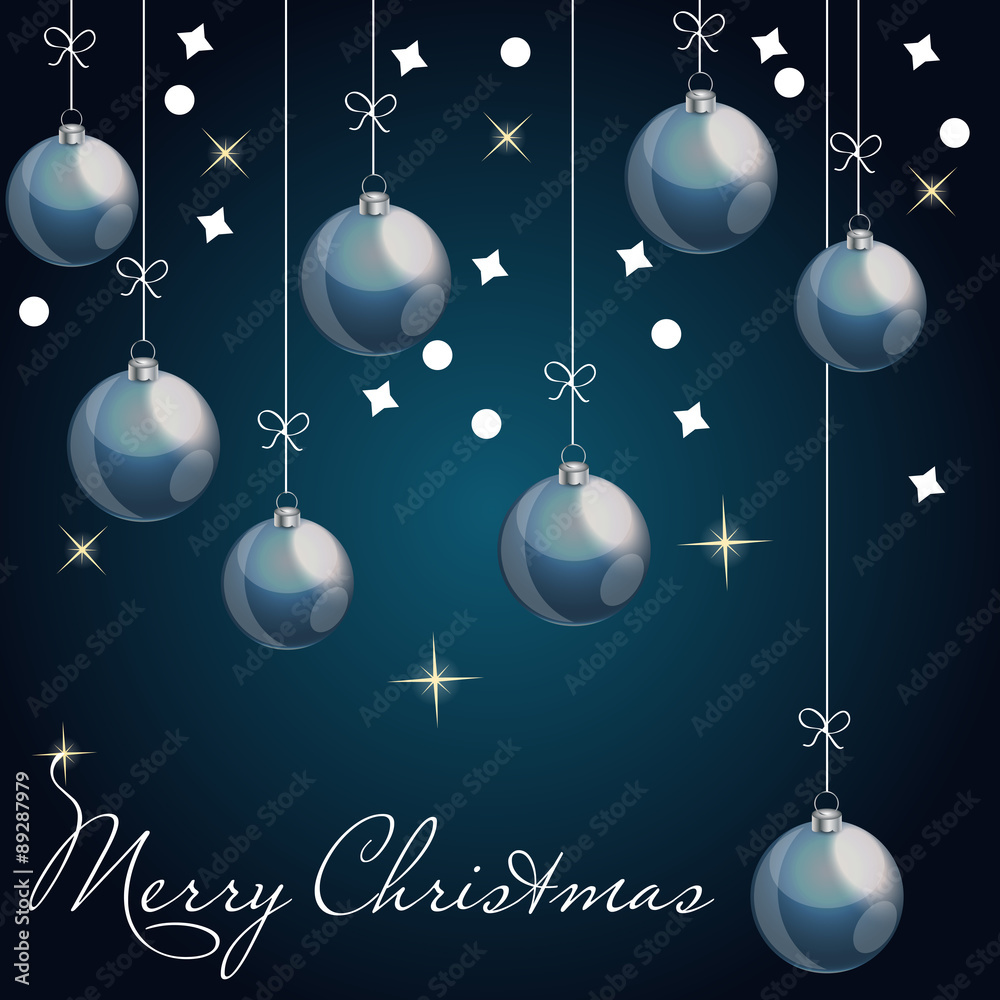 Abstract beauty Christmas and New Year background. Vector Illust