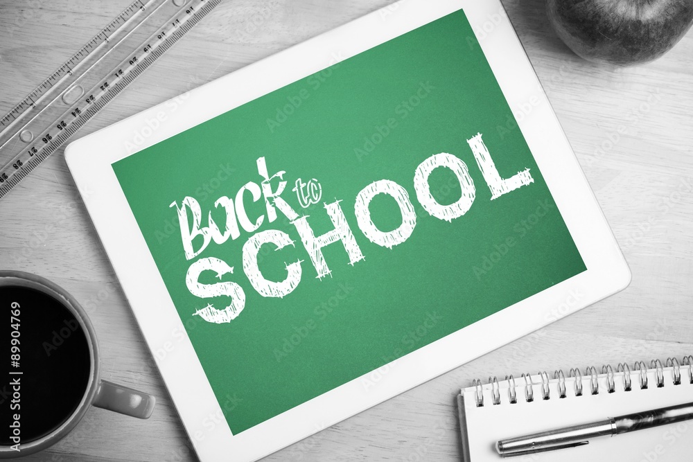 Composite image of back to school