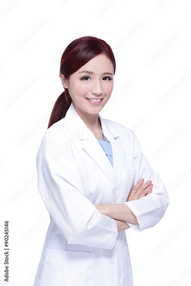 Smile woman doctor