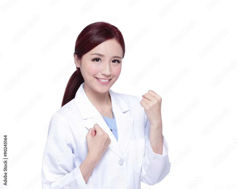 Smile woman doctor