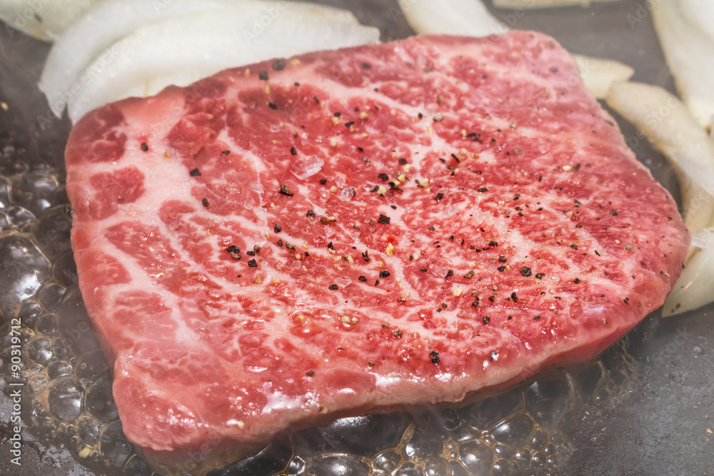 和牛ステーキ Steak of the beef super high quality Japan