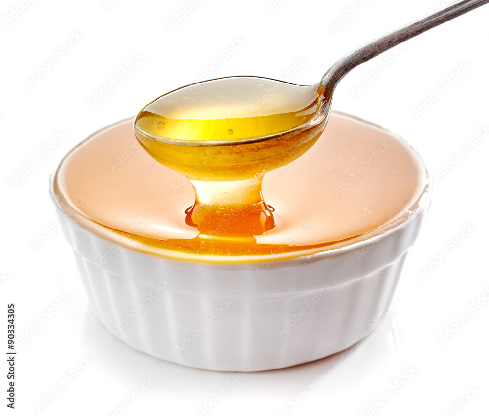 bowl of honey