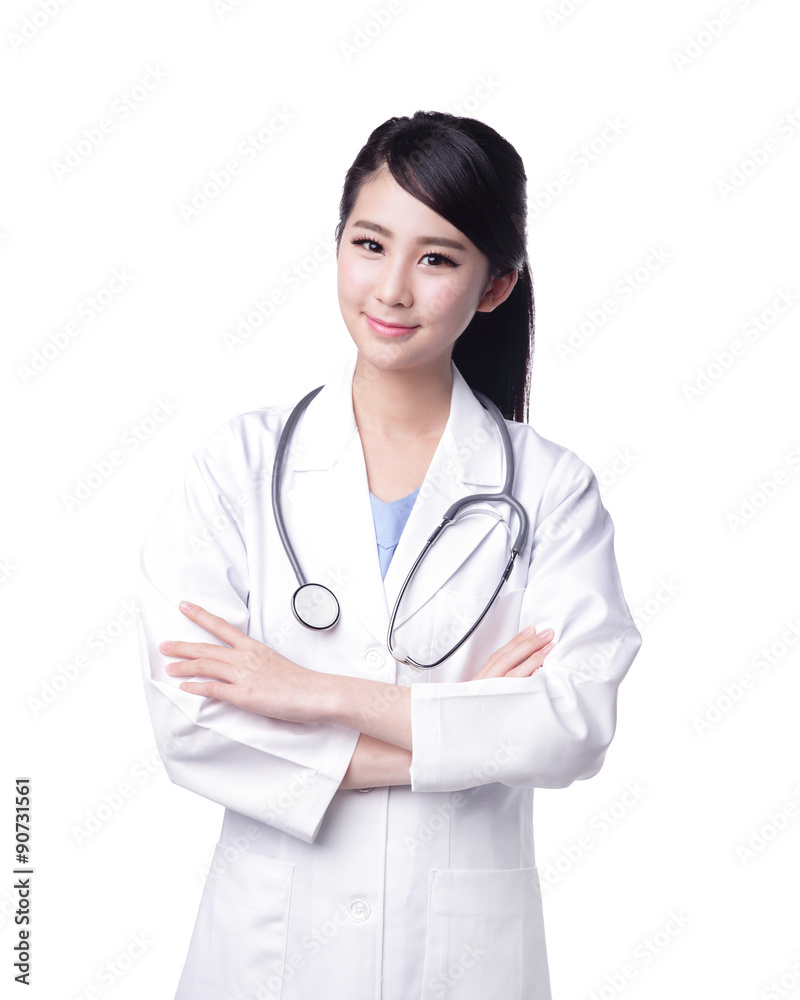 Smile woman doctor