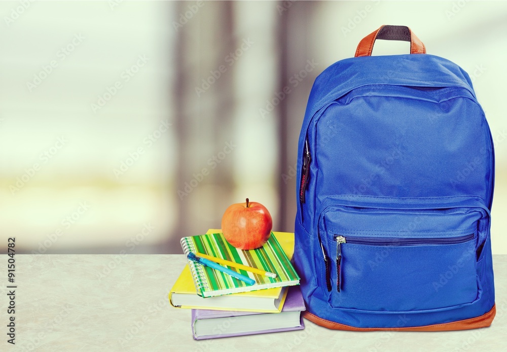 School backpack.