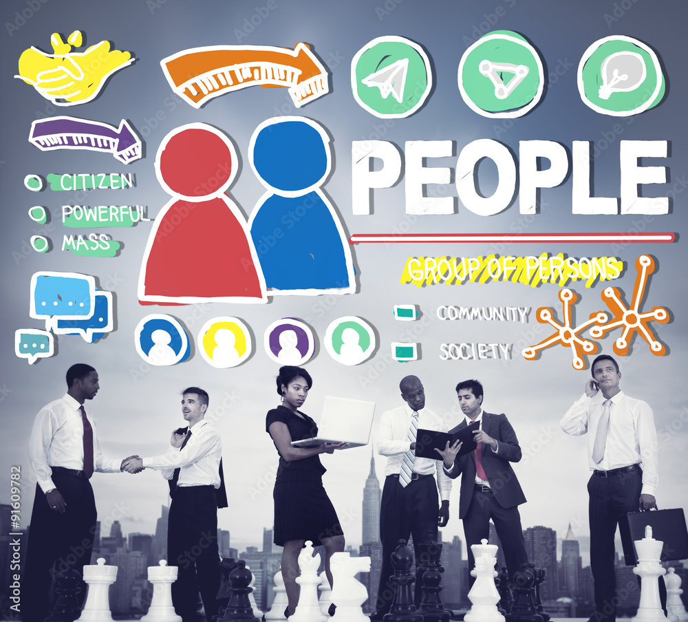 People Person Group Citizen Community Concept