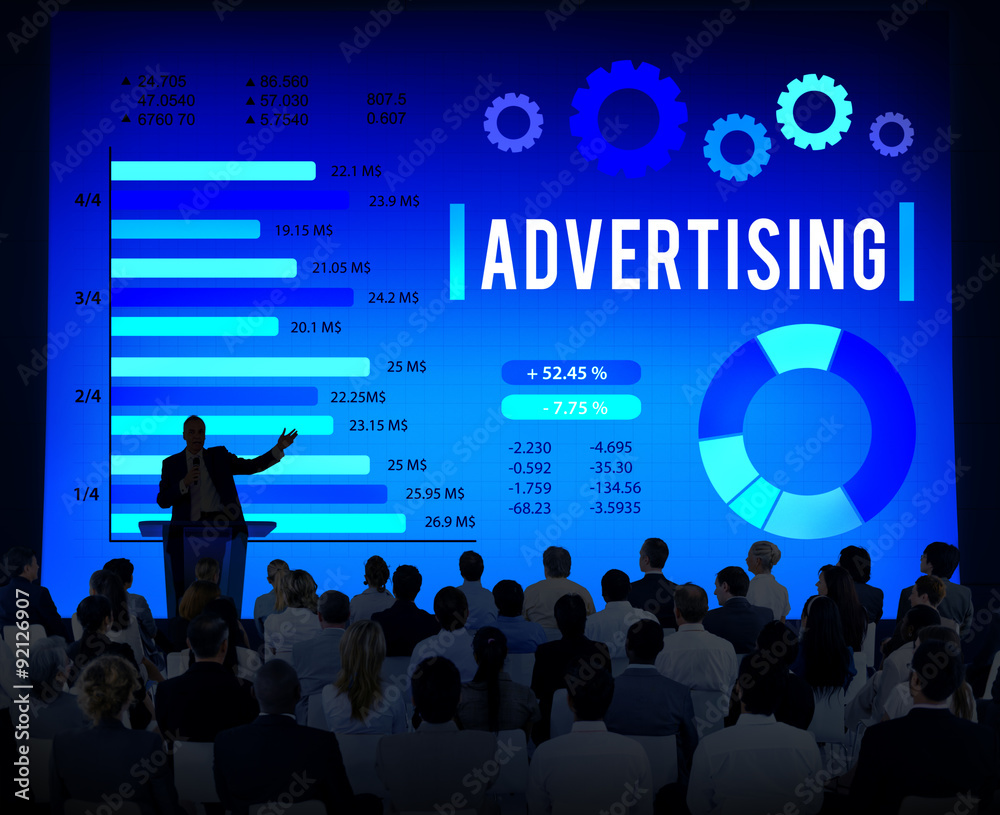 Advertising Digital Marketing Commercial Promotion Concept