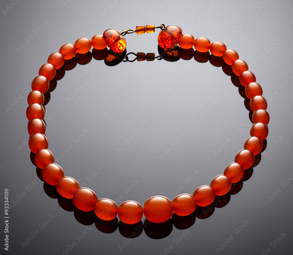 amber necklace