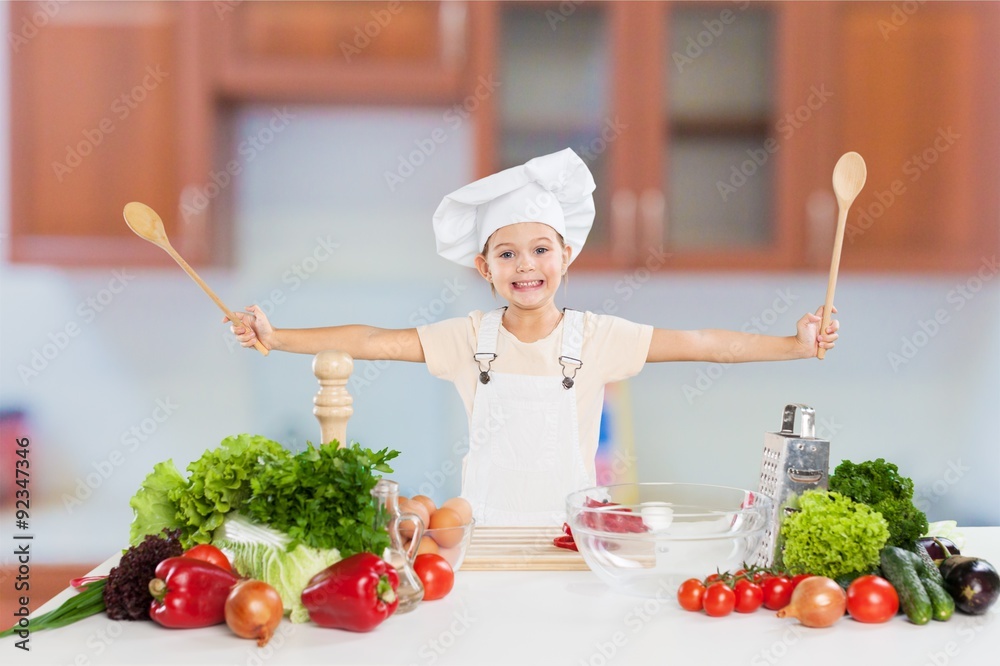 Kid chef.