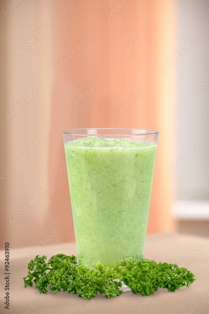 Green drink.