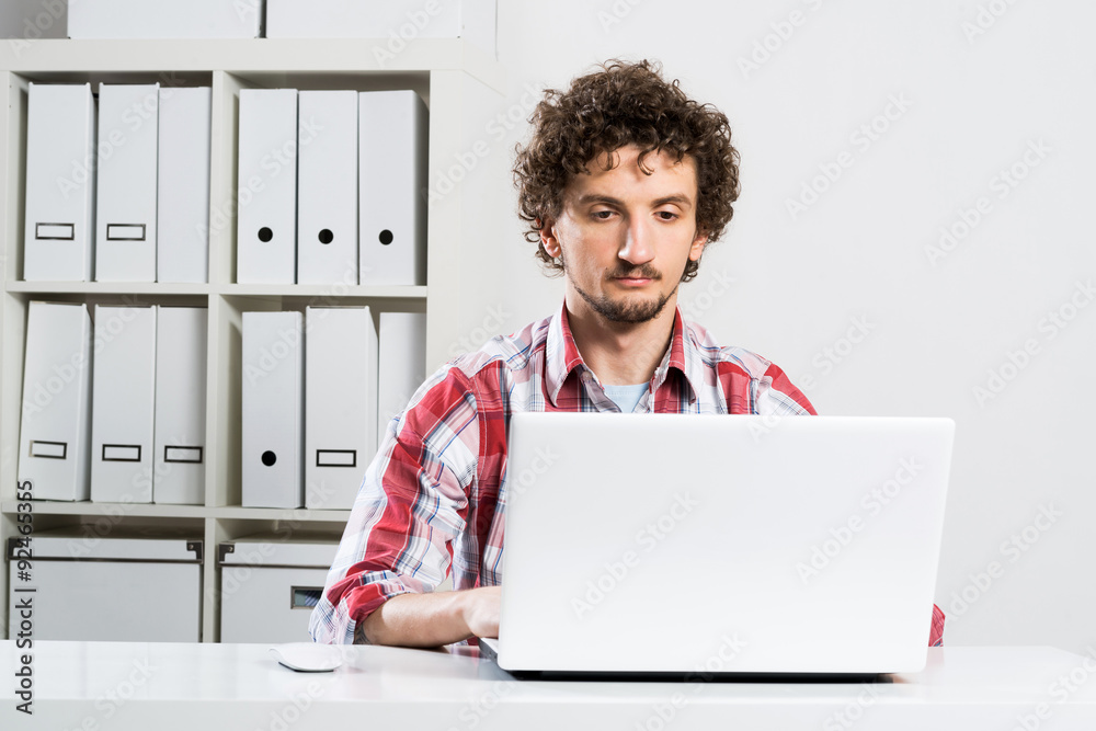 Man working in office