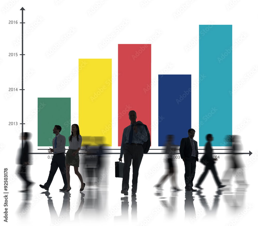 Bar Graph Data Information Statistic Analysis Concept