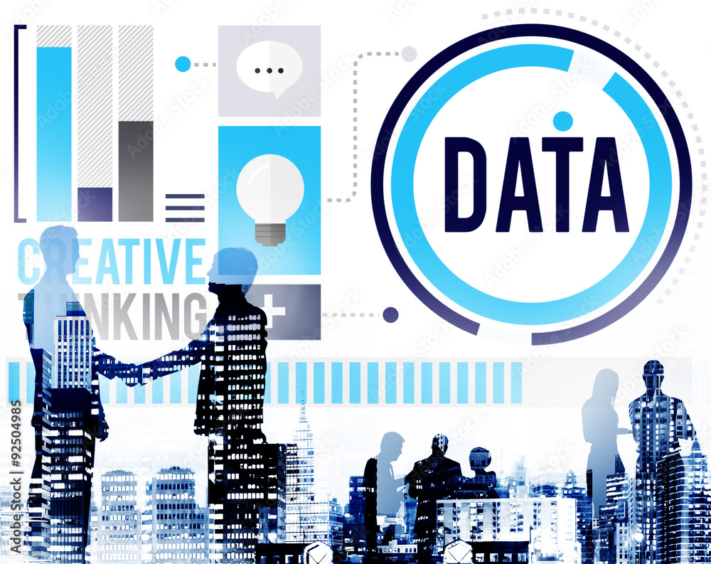 Data Analysis Storage Information Concept